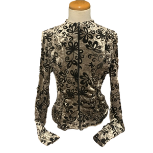 Joseph Ribkoff Velvet Runched Jacket